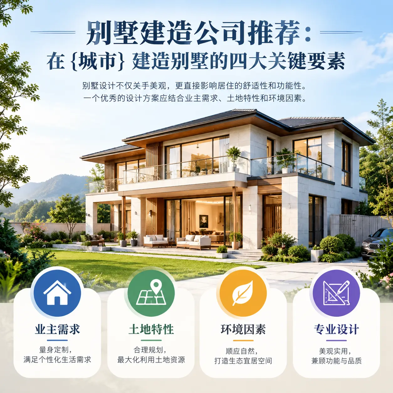 别墅建造公司推荐:在 从江 建造别墅的四大关键要素