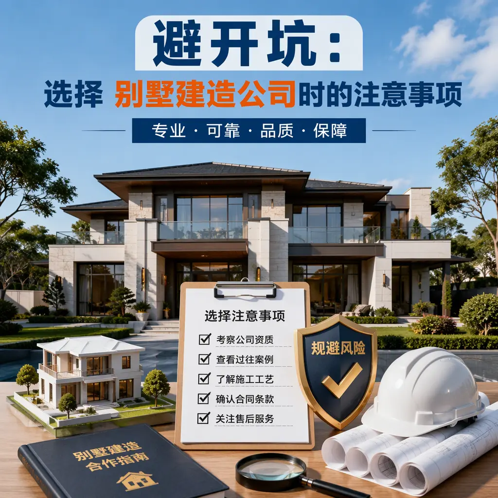 避开坑:选择 从江 别墅建造公司时的注意事项