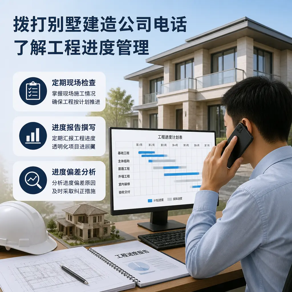 拨打从江别墅建造公司电话,了解工程进度管理