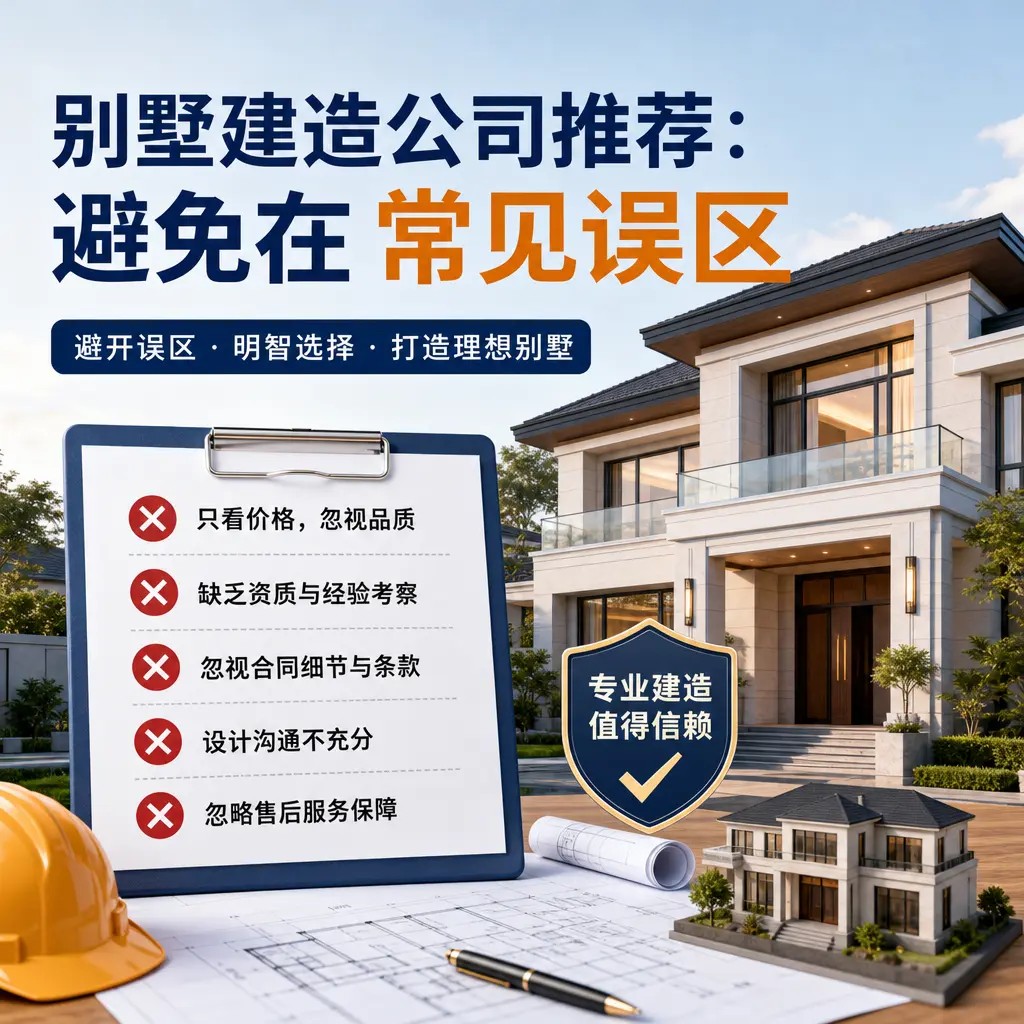 别墅建造公司推荐:避免在 从江 的常见误区