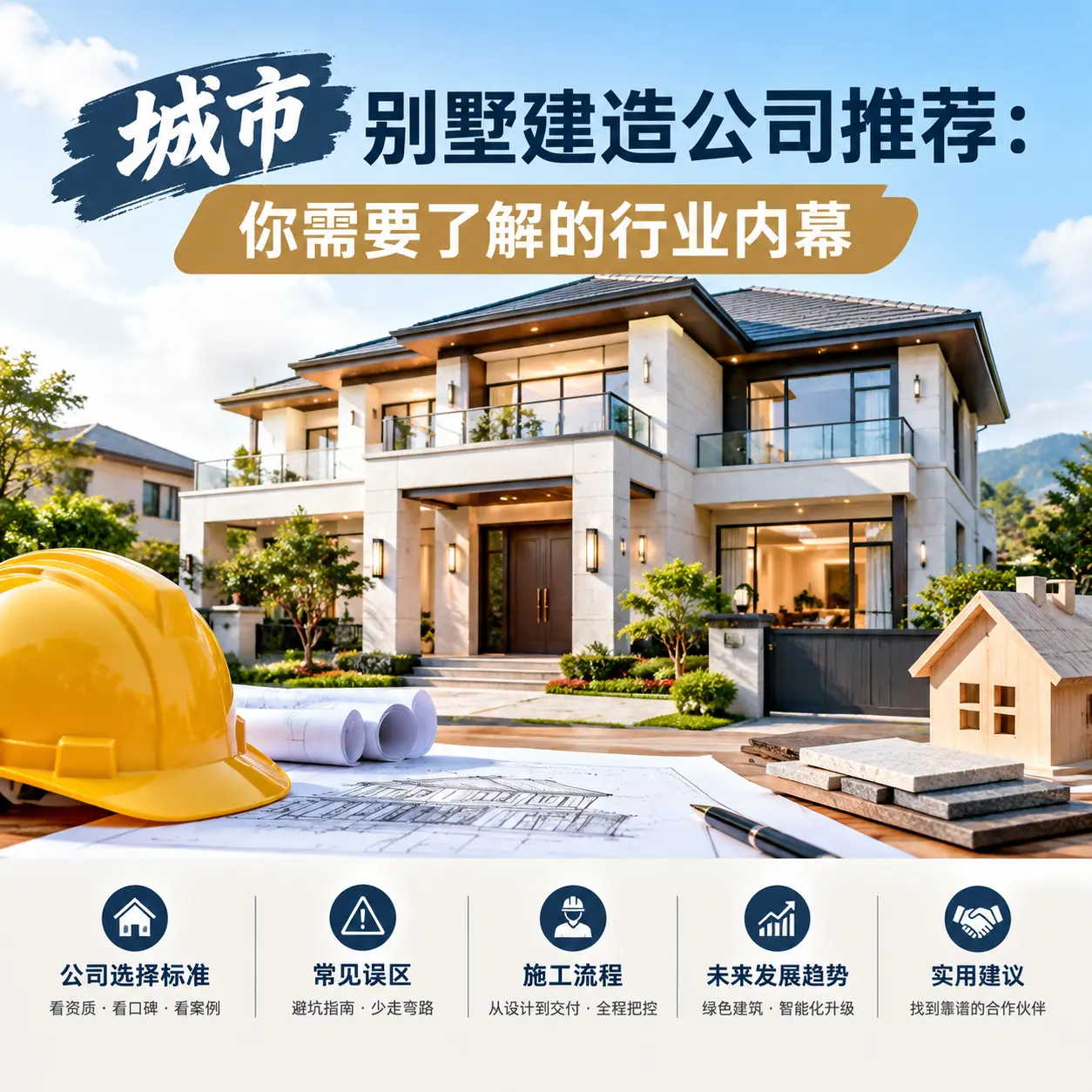 从江 别墅建造公司推荐:你需要了解的行业内幕