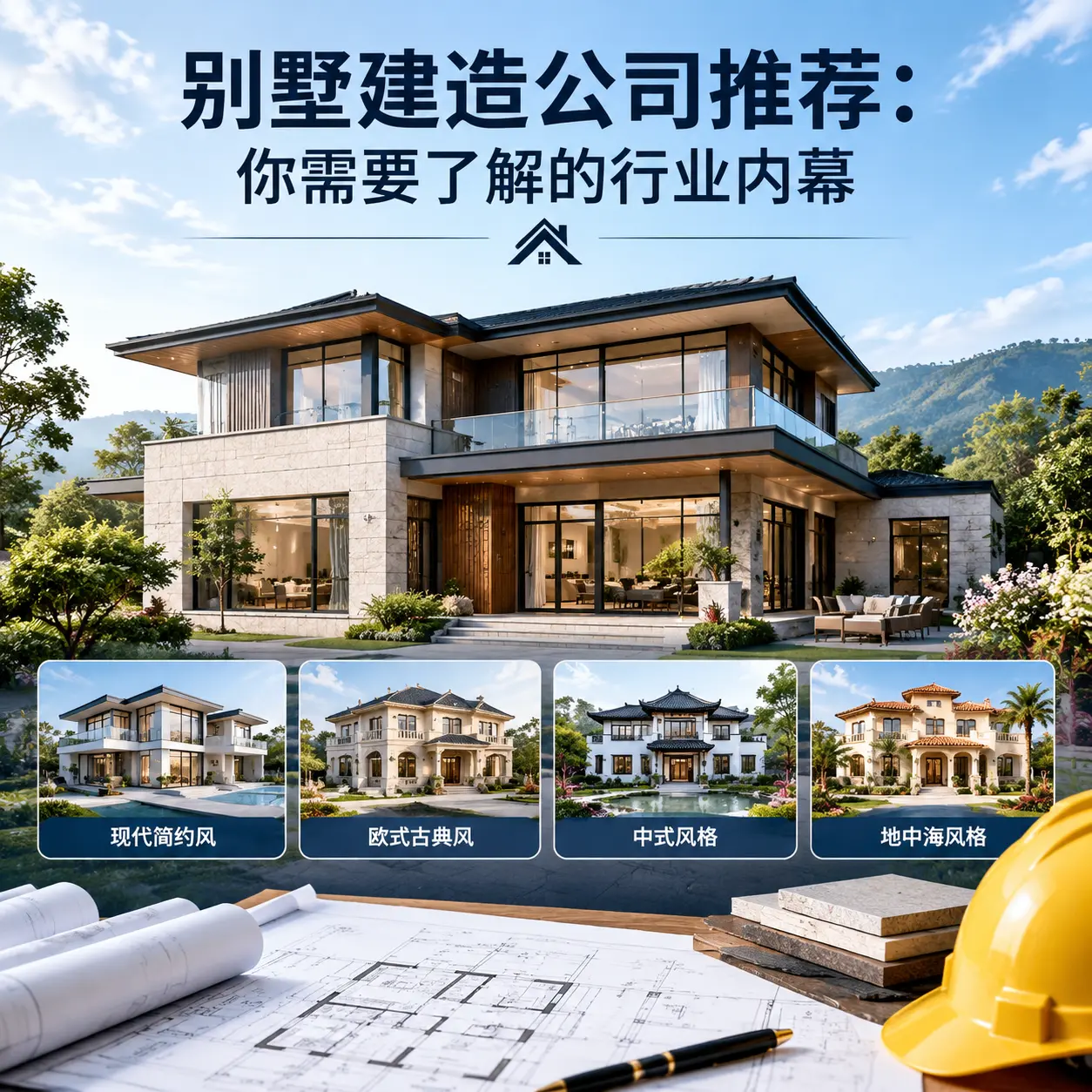 从江 别墅建造公司推荐:你需要了解的行业内幕