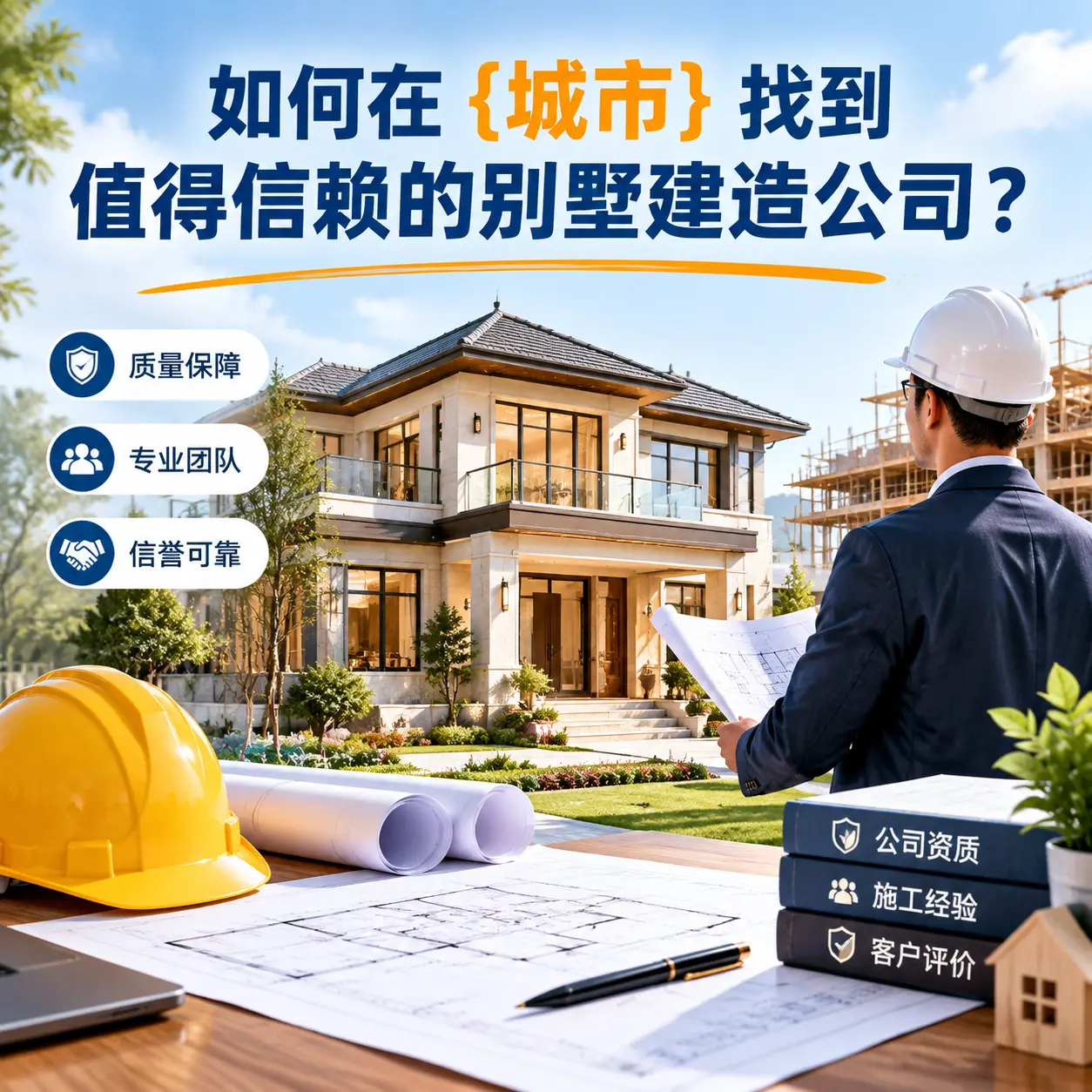 如何在 从江 找到值得信赖的别墅建造公司?